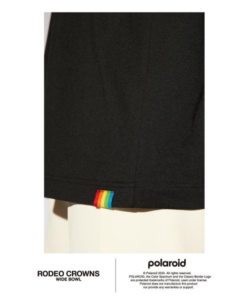 RODEO CROWNS WIDE BOWL(ロデオクラウンズワイドボウル)/Polaroid ボックスロゴTシャツ/img18