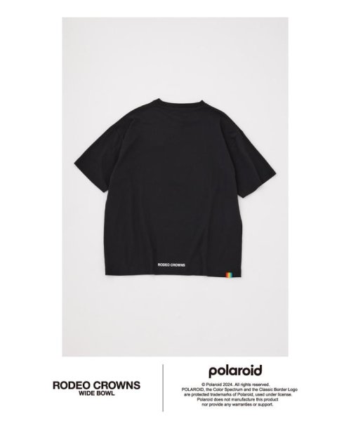 RODEO CROWNS WIDE BOWL(ロデオクラウンズワイドボウル)/Polaroid ボックスロゴTシャツ/img20