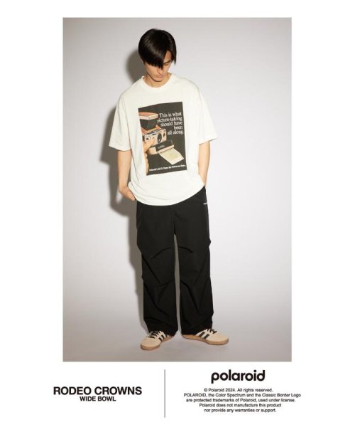RODEO CROWNS WIDE BOWL(ロデオクラウンズワイドボウル)/Polaroid フォトTシャツ/img04