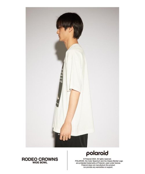 RODEO CROWNS WIDE BOWL(ロデオクラウンズワイドボウル)/Polaroid フォトTシャツ/img07