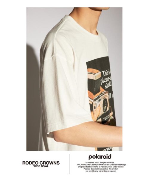 RODEO CROWNS WIDE BOWL(ロデオクラウンズワイドボウル)/Polaroid フォトTシャツ/img10