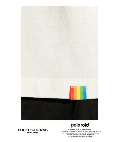 RODEO CROWNS WIDE BOWL(ロデオクラウンズワイドボウル)/Polaroid フォトTシャツ/img12
