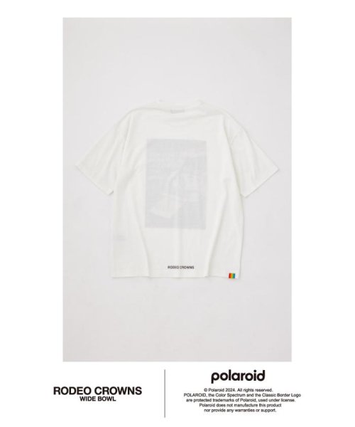RODEO CROWNS WIDE BOWL(ロデオクラウンズワイドボウル)/Polaroid フォトTシャツ/img14