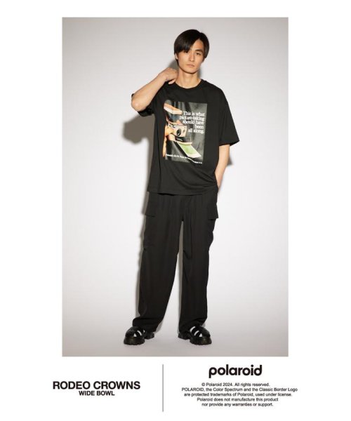 RODEO CROWNS WIDE BOWL(ロデオクラウンズワイドボウル)/Polaroid フォトTシャツ/img19