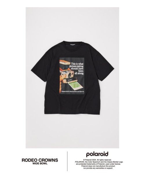 RODEO CROWNS WIDE BOWL(ロデオクラウンズワイドボウル)/Polaroid フォトTシャツ/img21