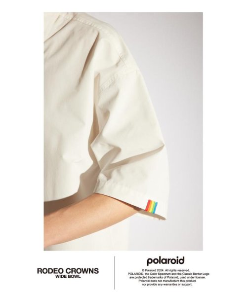 RODEO CROWNS WIDE BOWL(ロデオクラウンズワイドボウル)/Polaroid バックプリントシャツ/img11