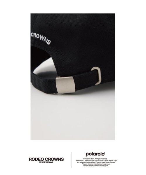 RODEO CROWNS WIDE BOWL(ロデオクラウンズワイドボウル)/Polaroid ロゴキャップ/img05
