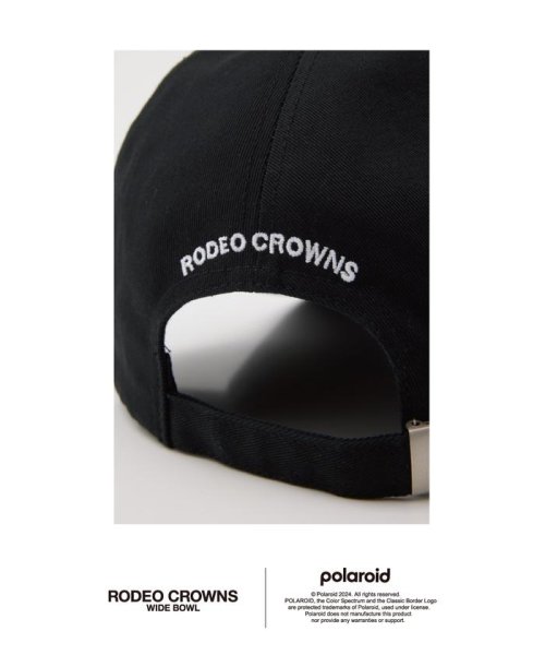 RODEO CROWNS WIDE BOWL(ロデオクラウンズワイドボウル)/Polaroid ロゴキャップ/img06