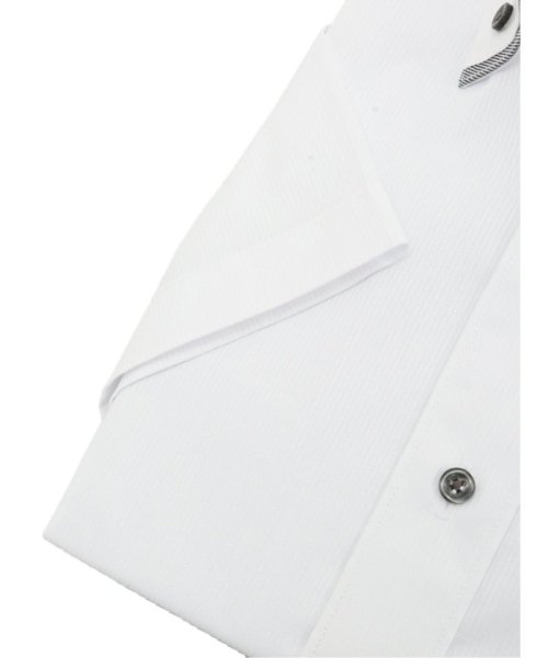 TAKA-Q(タカキュー)/形態安定 吸水速乾 スタンダードフィット ドゥエボタンダウン半袖シャツ/img02