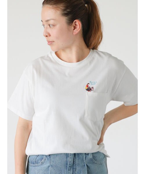 Lugnoncure(ルノンキュール)/女の子刺繍Tシャツ/img03