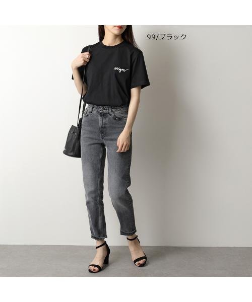 MSGM(MSGM)/MSGM 半袖 Tシャツ MDM540 ロゴ刺繍/img02