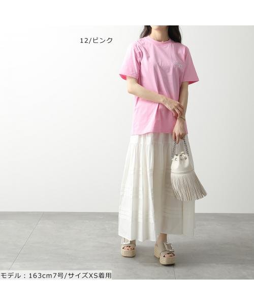 MSGM(MSGM)/MSGM 半袖 Tシャツ MDM540 ロゴ刺繍/img03