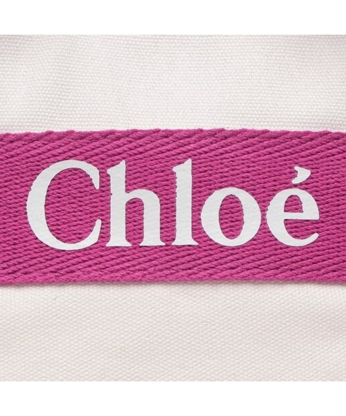 Chloe(クロエ)/クロエ トートバッグ ショルダーバッグ キッズ ガールズ ホワイト ピンク レディース CHLOE C20046 117/img08