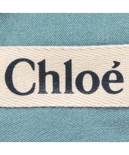Chloe(クロエ)/クロエ トートバッグ ショルダーバッグ キッズ ガールズ ブルー ホワイト レディース CHLOE C20046 Z10/img08