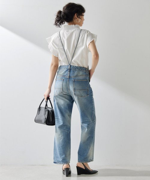 シャーリングブラウス 