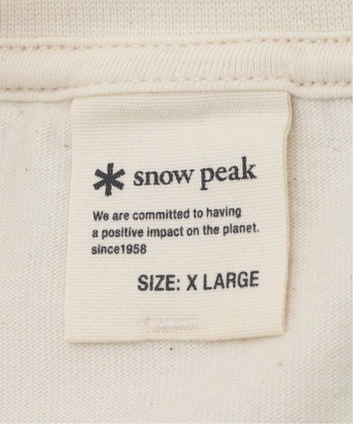 JOURNAL STANDARD relume Men's(ジャーナルスタンダード　レリューム　メンズ)/SNOWPEAK / スノーピーク Recycled Cotton Heavy T－Shirt TS－22SU401R/img14