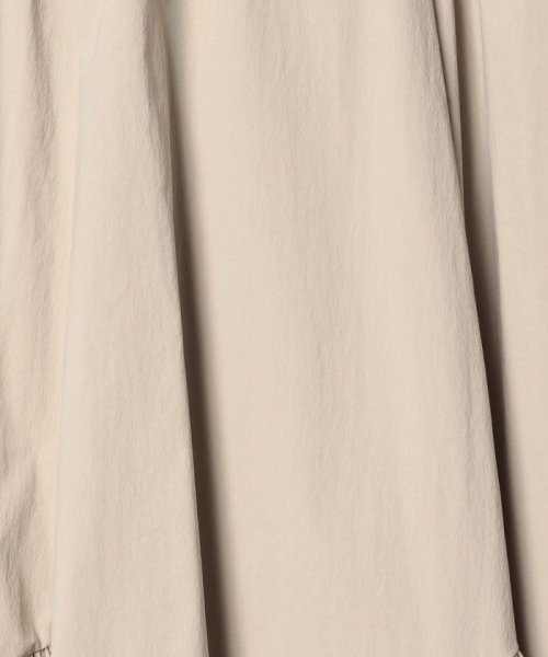 バイヤス切替ギャザースカート 手洗い可能です フィッティングモデル 詳細画像 165cm B73 W61 H85　着用サイズ：02