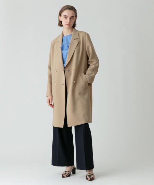 ダブルクロスチェスターコート 