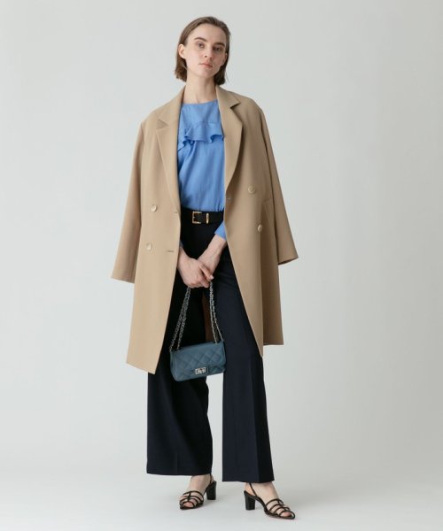 ダブルクロスチェスターコート 