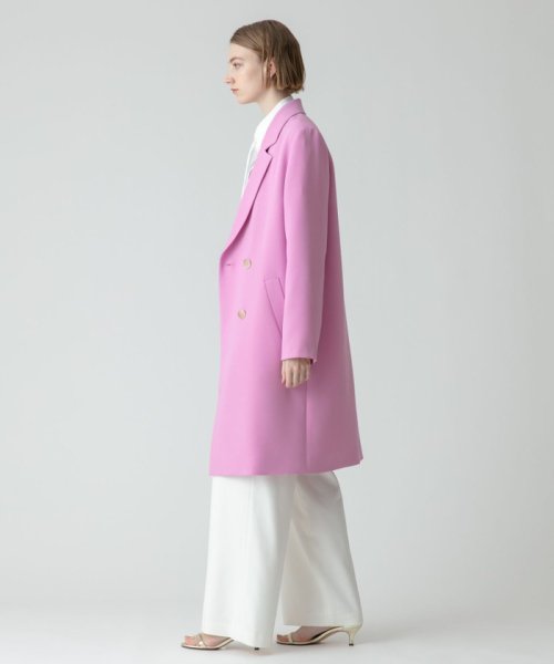 ダブルクロスチェスターコート 