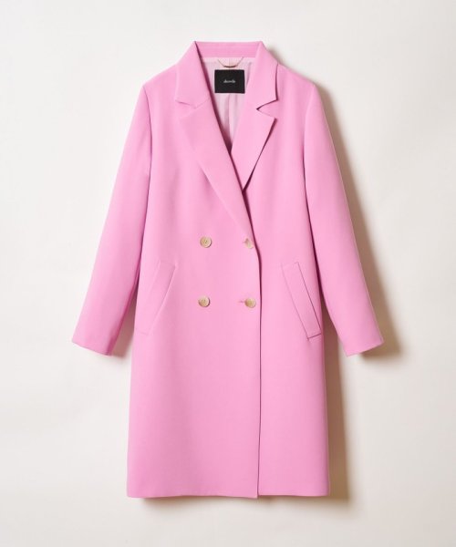 ダブルクロスチェスターコート 