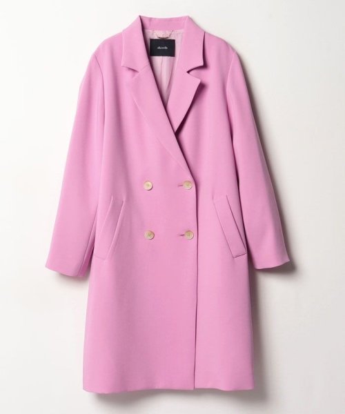 ダブルクロスチェスターコート 