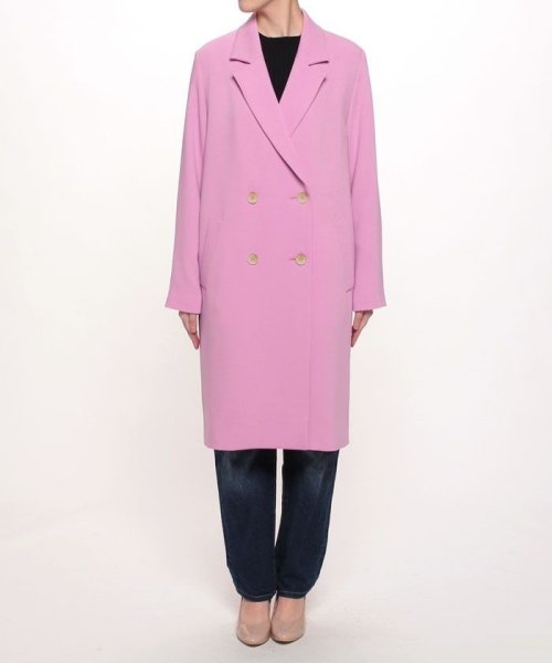 ダブルクロスチェスターコート 