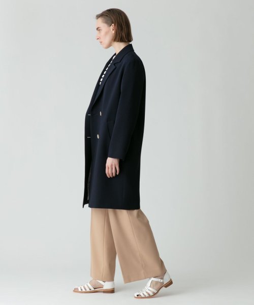 ダブルクロスチェスターコート 