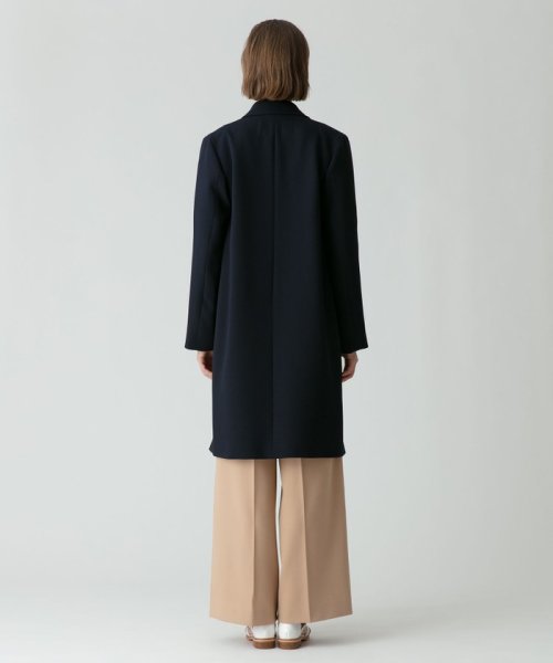 ダブルクロスチェスターコート 