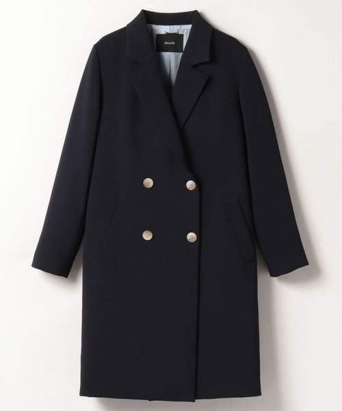 ダブルクロスチェスターコート 