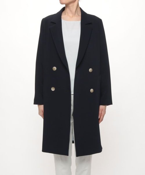 ダブルクロスチェスターコート 