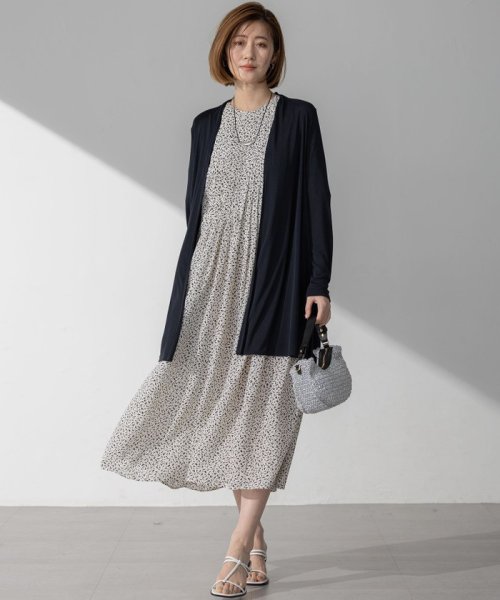 【UVケア/接触冷感】マルチ機能 シアー ロング カーディガン マルチ機能 シアー 品番 カーディガン