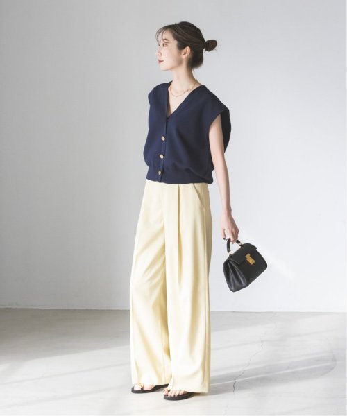 CO/PE ニットベスト 