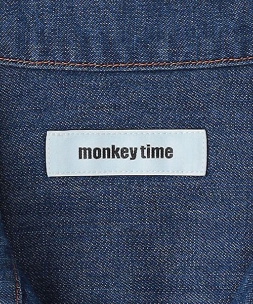 monkey time(モンキータイム)/デニム オープンカラー シャツ/img31