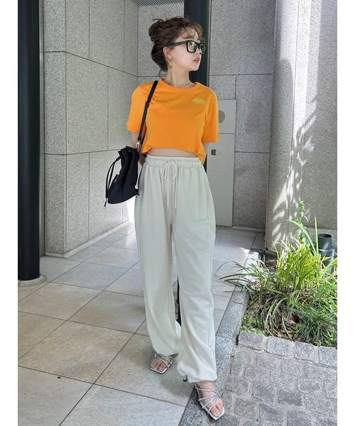 LILY BROWN(リリー ブラウン)/【LILY BROWN Dickies(R)】クロップドロゴTシャツ/img29