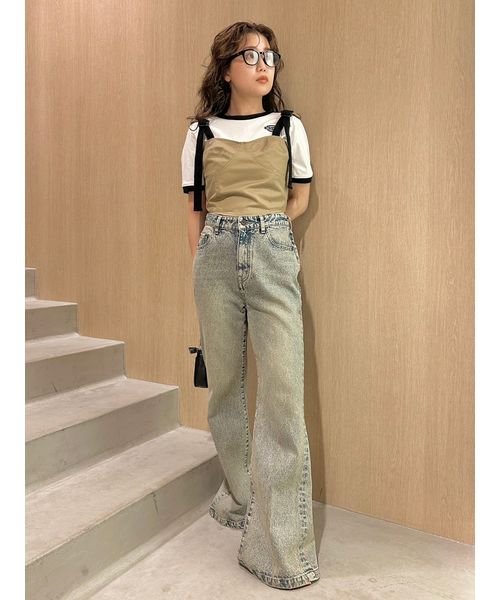 LILY BROWN(リリー ブラウン)/【LILY BROWN Dickies(R)】クロップドロゴTシャツ/img31