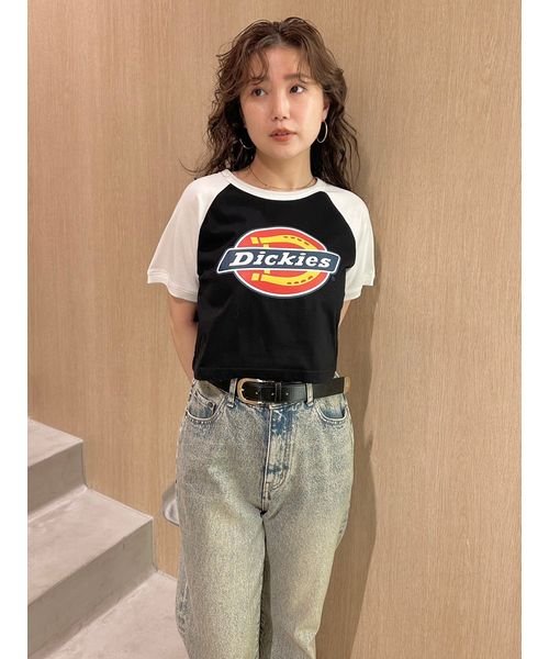 LILY BROWN(リリー ブラウン)/【LILY BROWN Dickies(R)】クロップドロゴTシャツ/img33