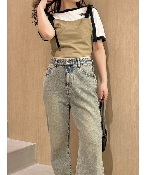 LILY BROWN(リリー ブラウン)/【LILY BROWN Dickies(R)】874コルセットチノビスチェ/img20