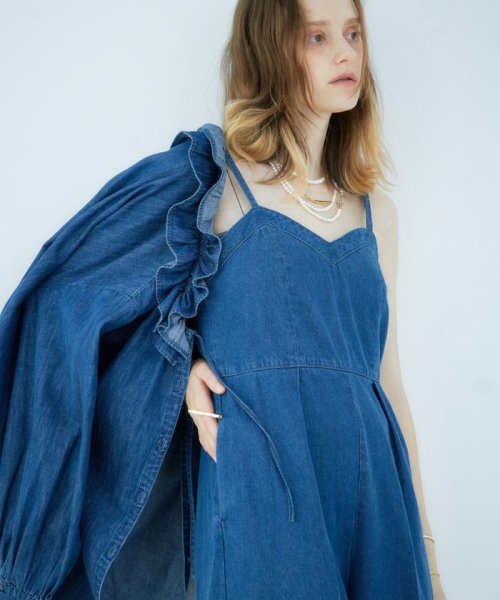 【RM denim】デニムオールインワン RM denim