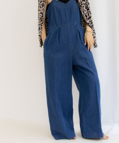 【RM denim】デニムオールインワン RM denim