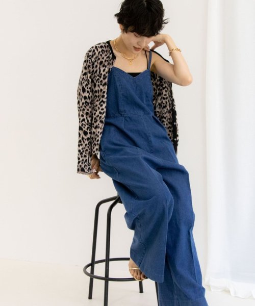 【RM denim】デニムオールインワン RM denim