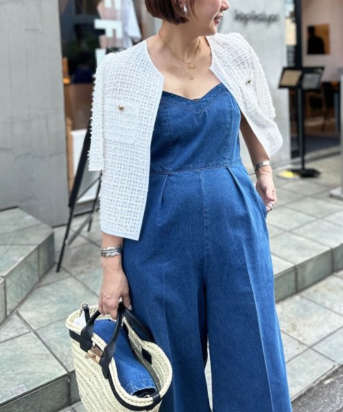 【RM denim】デニムオールインワン RM denim