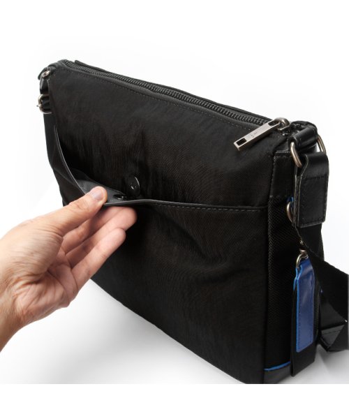 ランバンオンブルー バッグ ショルダーバッグ メンズ ブランド 斜めがけバッグ B5 LANVIN en Bleu 530112 LANVIN en