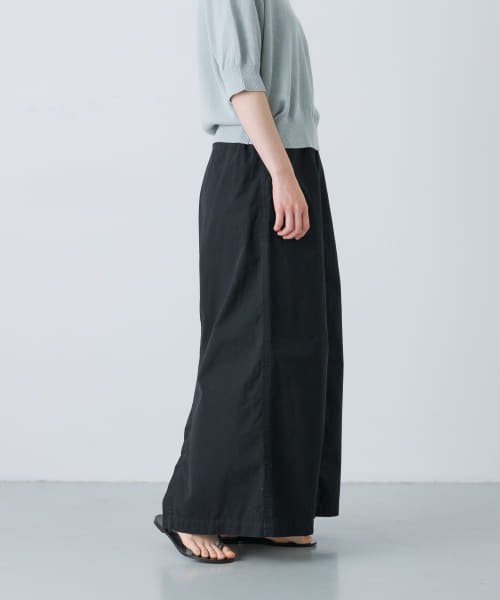 【予約】『2サイズ展開』コットンストレートスカート 