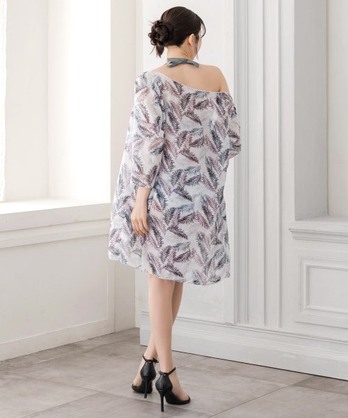 3点セット・リーフ柄ガウン付きビキニ・水着/24123 人気・おすすめ｜使いやすい・旅行におすすめ 品質保証 全国発送 正規品・日本国内発送・安心保証付き