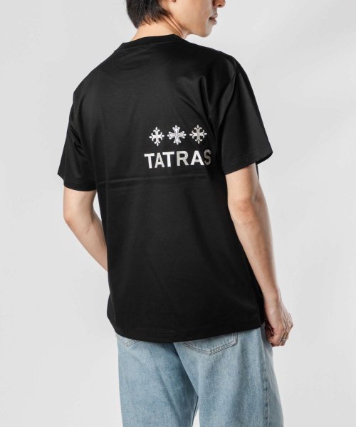 TATRAS(タトラス)/タトラス TATRAS MTAT24S8193－M Tシャツ NUNKI メンズ トップス 半袖 ヌンキ クルーネック 背面刺繍ロゴ カットソー プレゼント ギ/img05