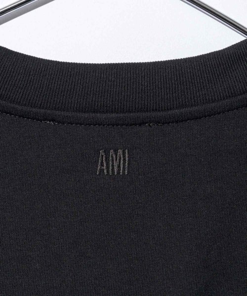 ami paris(アミパリス)/アミ パリス AMI PARIS BFUTS005.726 Tシャツ RED AMI DE COEUR TSHIRT メンズ レディース トップス 半袖 カット/img14