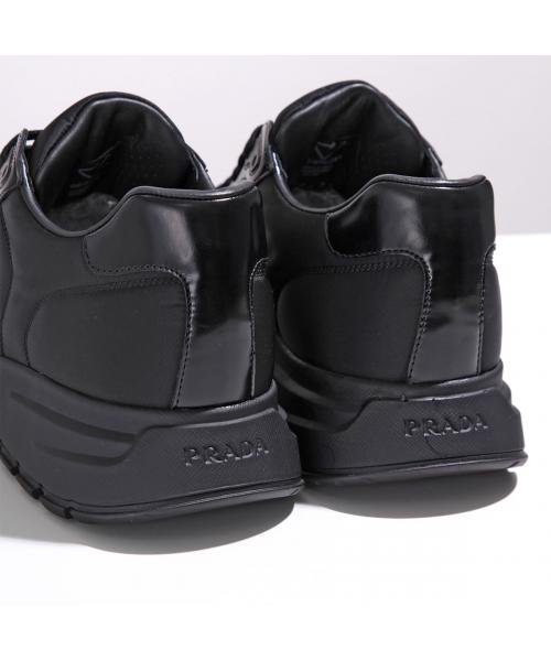 PRADA スニーカー 2EE369 3LF5 Re－Nylon×ブラッシュドレザー スニーカー PRADA 2EE369 3LF5 Re Nylon×ブラッシュドレザー