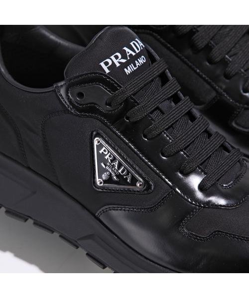 PRADA スニーカー 2EE369 3LF5 Re－Nylon×ブラッシュドレザー スニーカー PRADA 2EE369 3LF5 Re Nylon×ブラッシュドレザー