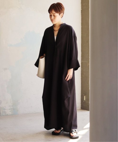 【R’IAM】スキッパーシャツワンピース 